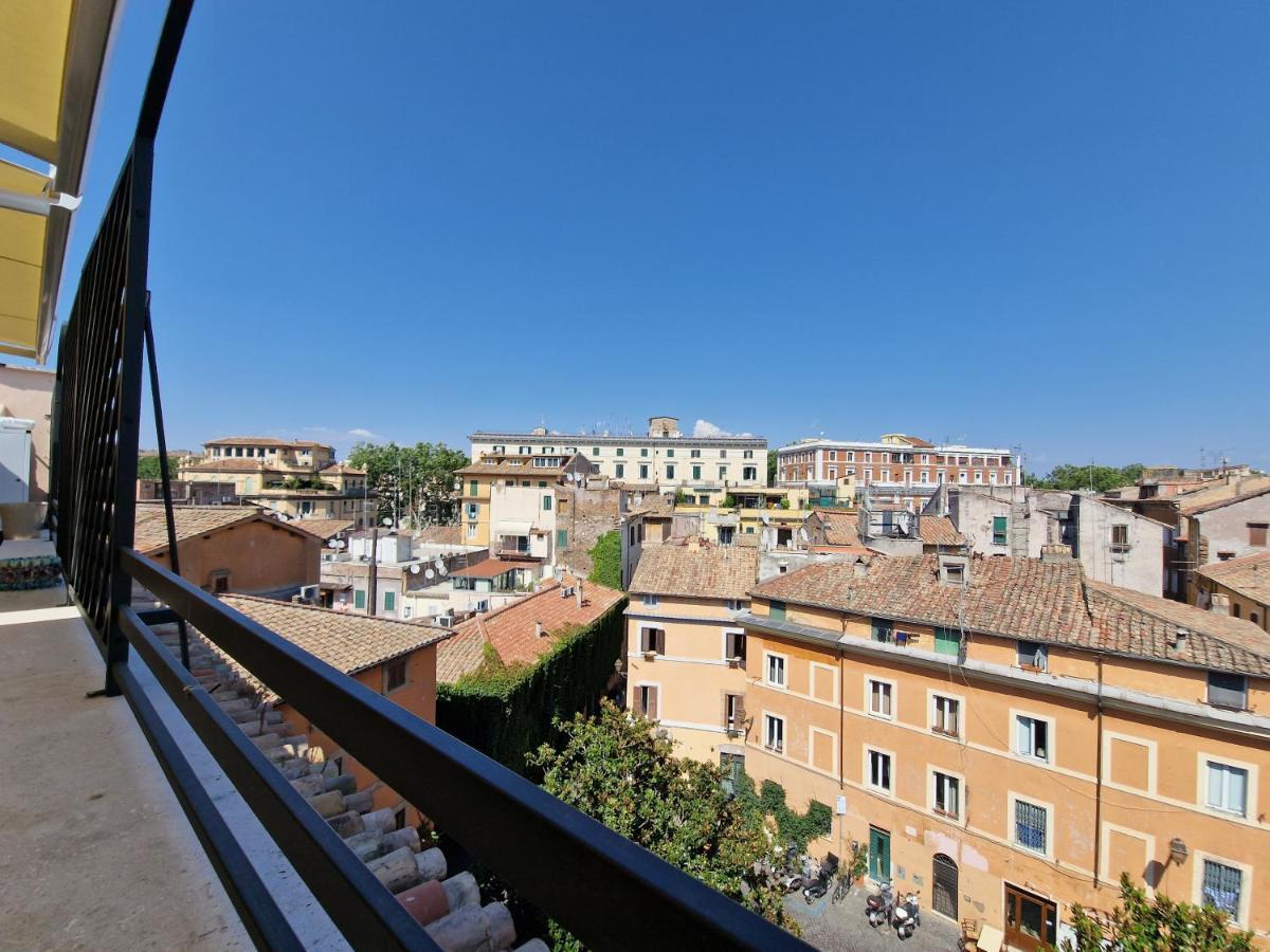 Luxury Top Floor In Trastevere Rom Exterior foto