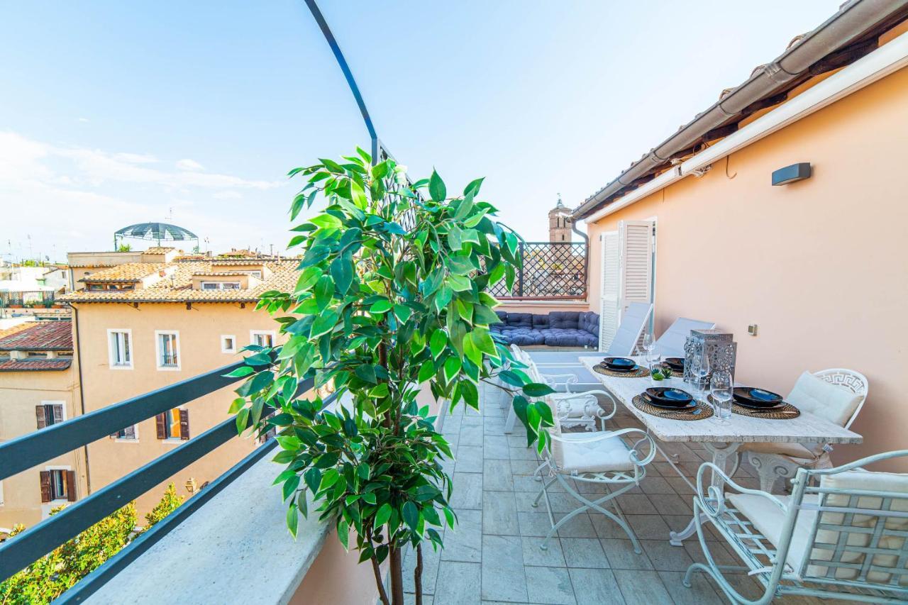 Luxury Top Floor In Trastevere Rom Exterior foto