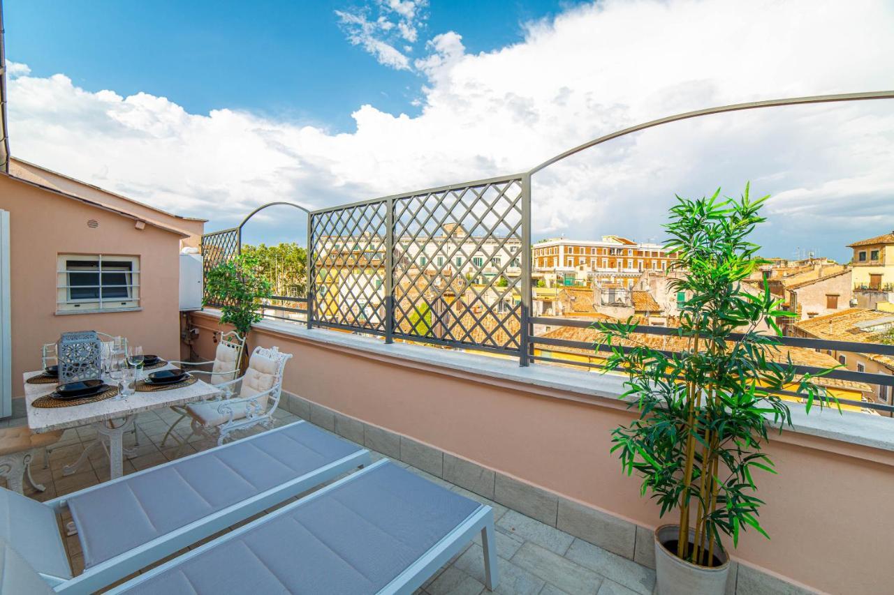 Luxury Top Floor In Trastevere Rom Exterior foto