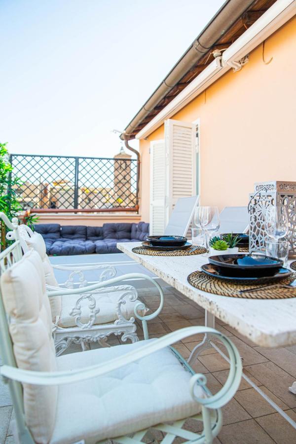 Luxury Top Floor In Trastevere Rom Exterior foto