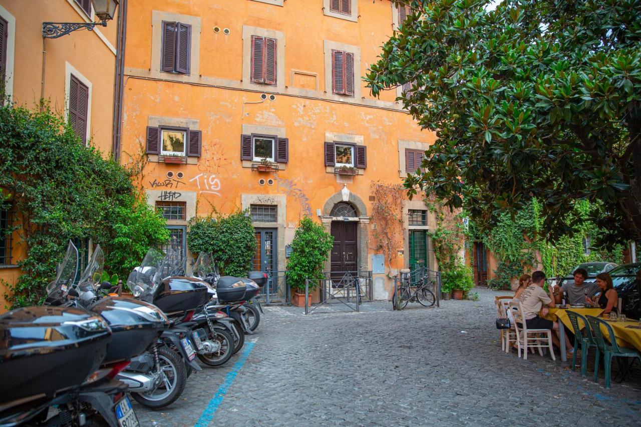 Luxury Top Floor In Trastevere Rom Exterior foto