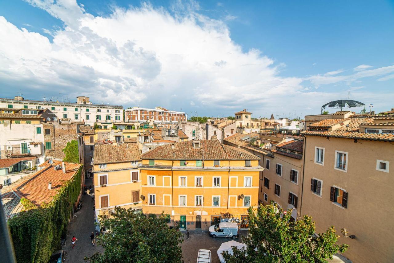 Luxury Top Floor In Trastevere Rom Exterior foto